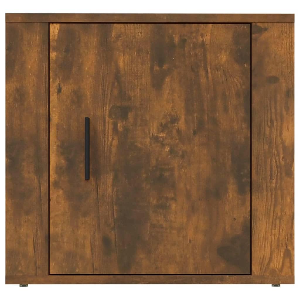 Juego de 2 mesitas de noche en roble ahumado, 50 x 39 x 47 cm, mesitas de noche de madera con espacio para el dormitorio, mesas auxiliares para camas con somier y camas tapizadas