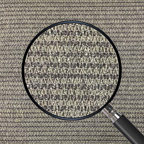 Sunny Guard 3'X10' Brown Grey Balcony Privacy Screen Fence Apartments Railing Cover Heavy Duty Mesh Windscreen For Outdoor,Backyard,Patio,Deck Privacy #TOP3