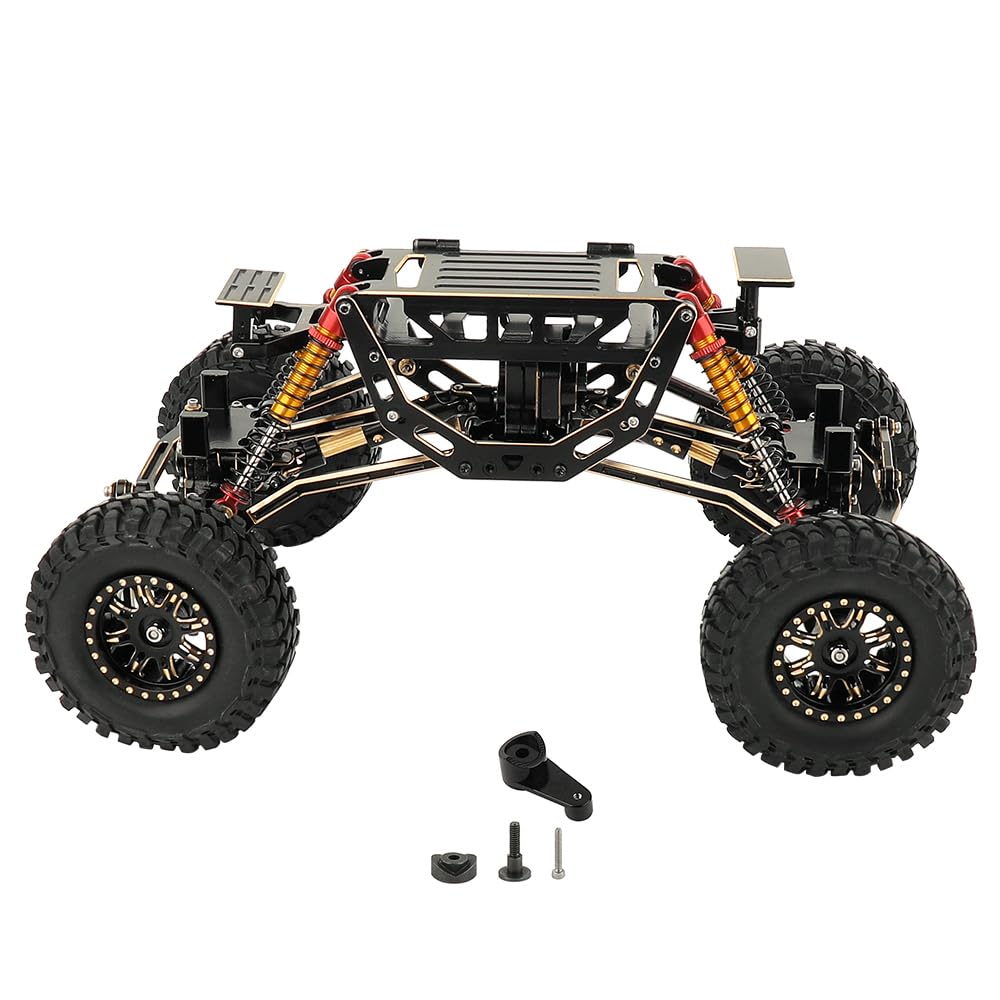 MOVE XS（syoryu） ZXYRC Brass Frame Chassis Assembled Frame Chassis with Gearbox for
