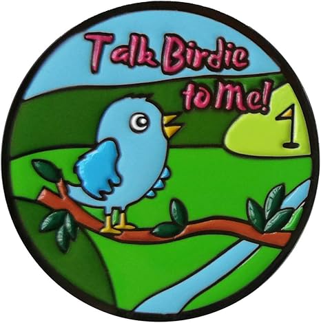Review Be The Ball 4U Talk Birdie to me Two Sided Ball Marker & Matching Black Hat Clip Review Be The Ball 4U Talk Birdie to me Two Sided Ball Marker & Matching Black Hat Clip