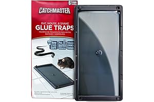 Catchmaster Best Rat Traps & Glue Boards (6 Pack)
