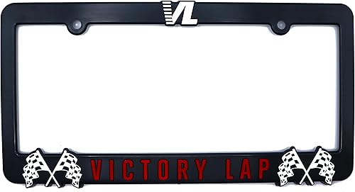 Miniatura 3 de LP Frameworks Victory Lap - Marco universal para placa de matrícula para Nipsey Hussle, 1 paquete de cubierta de matrícula de motocicleta, soporte