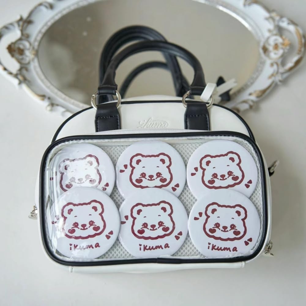 Ita Bag Ita Backpack with Insert Big Capacity Single Shoulder Bag Crossbody Bag Y2k Handbag Commuter Bag (Brown) - Image 5