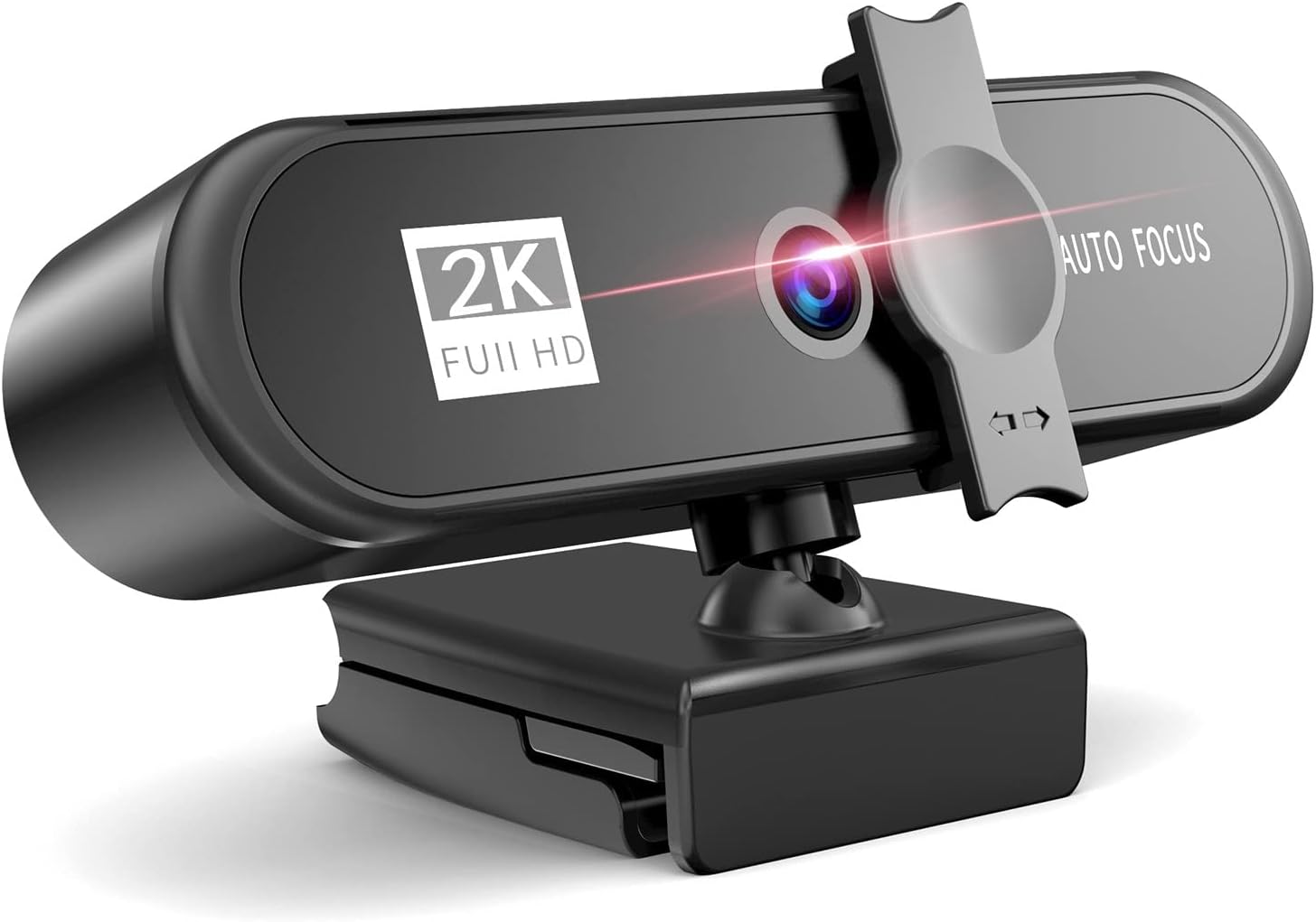 Video Conference Camer Webcam 2K 2560 * 1440 Full HD With Microphone Auto Focus Web Meeting For Laptop Desktop PC Computer Mini Cam for Business & Distance Learning