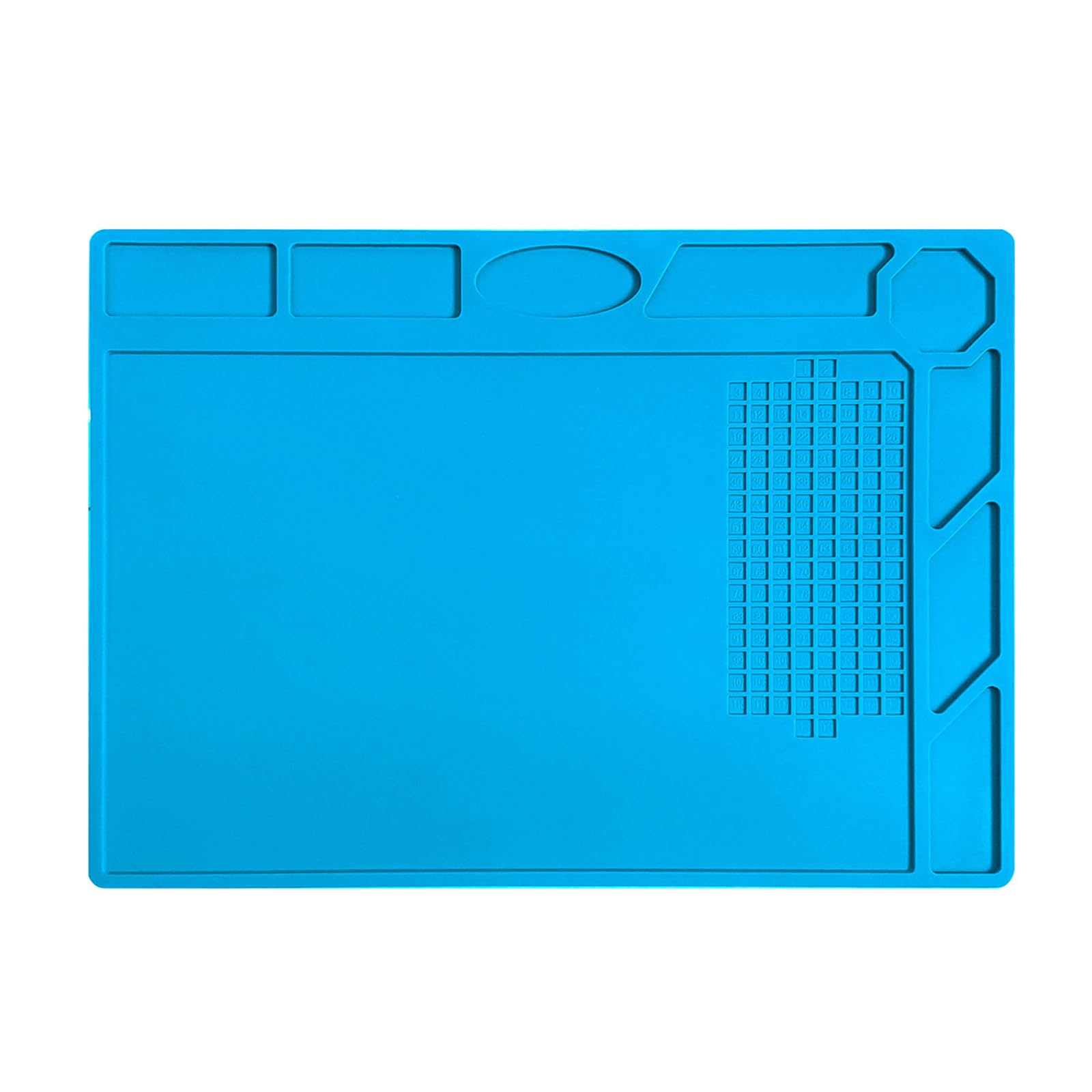Zwwaazhf C Antistati Soldering Silicone Mat Insulation Work Mat Soldering Station Repair Silicone Work