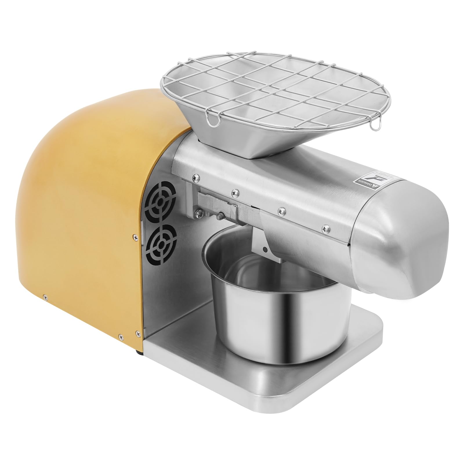 Automatyczna prasa oleju, 0-300°C, regulacja temperatury 5-8 kg/h, 95% oleju, funkcja gotowania, 1800 W, elektryczny ekstraktor oleju ze stali nierdzewnej, do wyciskania orzeszków ziemnych, orzechów