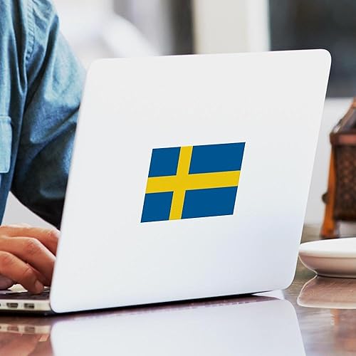 Miniatura 4 de CafePressSwedish Bandera rectangularRectángulo Parachoques Pegatina Coche calcomanía