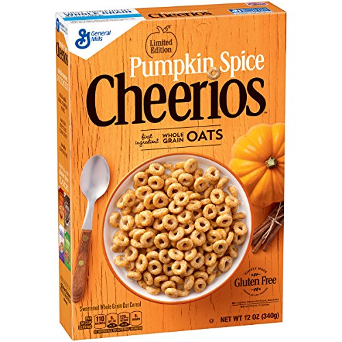 Pumpkin Spice Cheerios Limited Edition Cereal, 12 oz