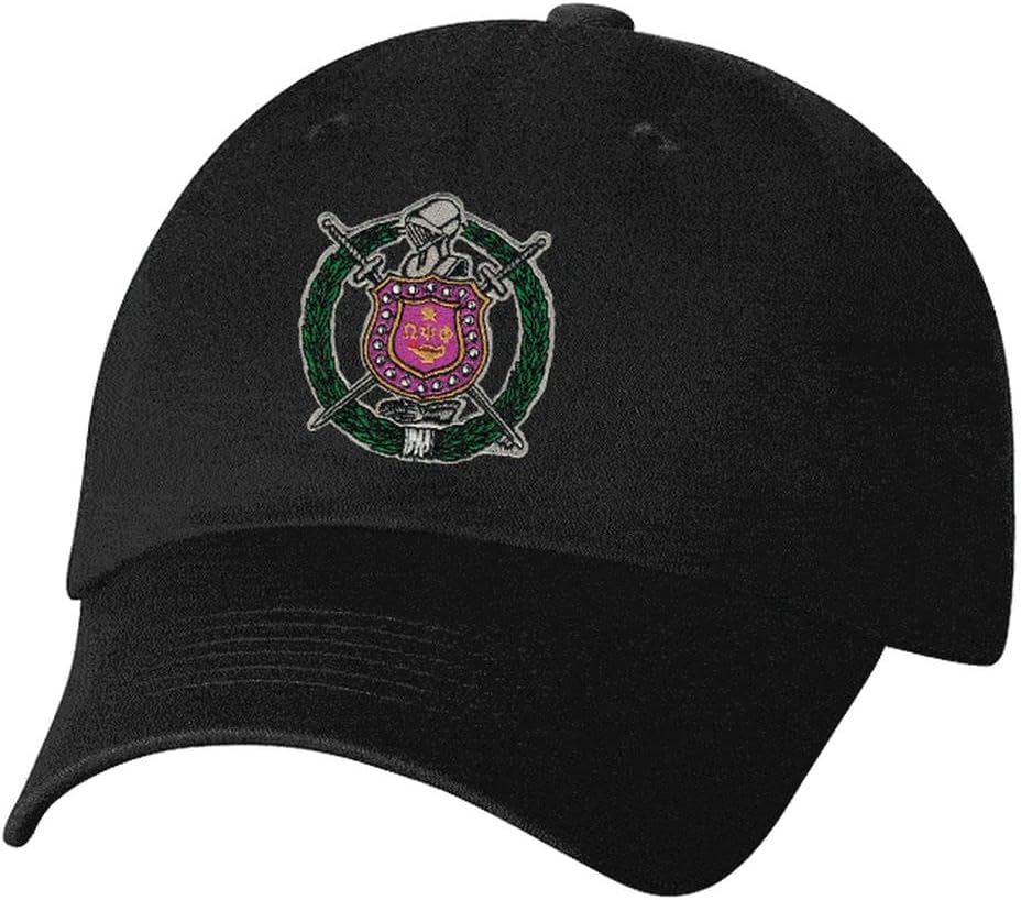 Omega Psi Phi Crest - Shield Emblem Hat