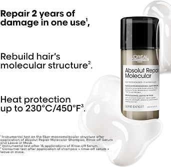 L'Oréal Professionnel Paris Serie Expert Absolut Repair Molecular Non-Rinsable Mask for All Worn Hair 100ml