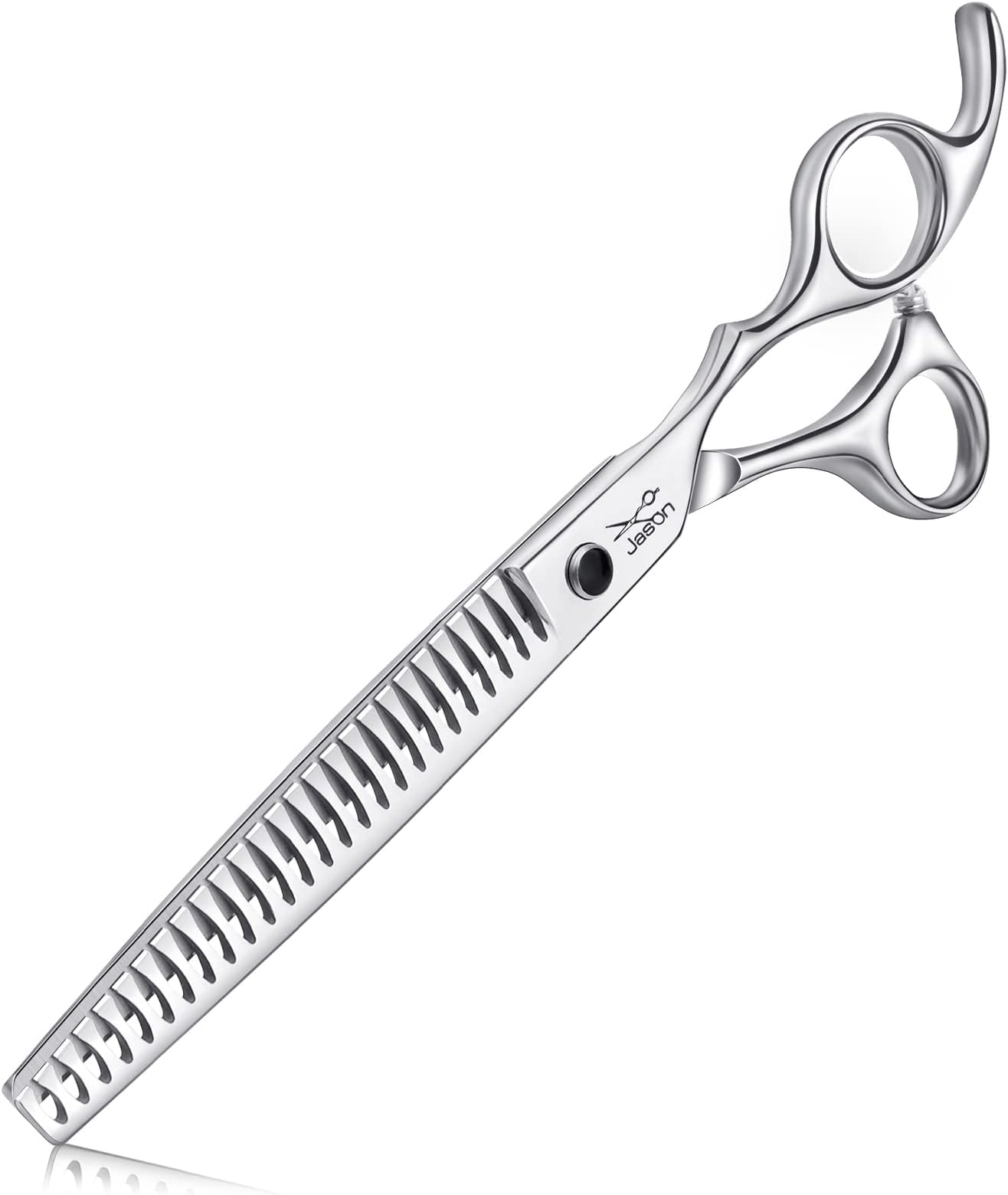 JASON Dog Grooming Chunker Scissors - 7.5" Professional Shears for Pet