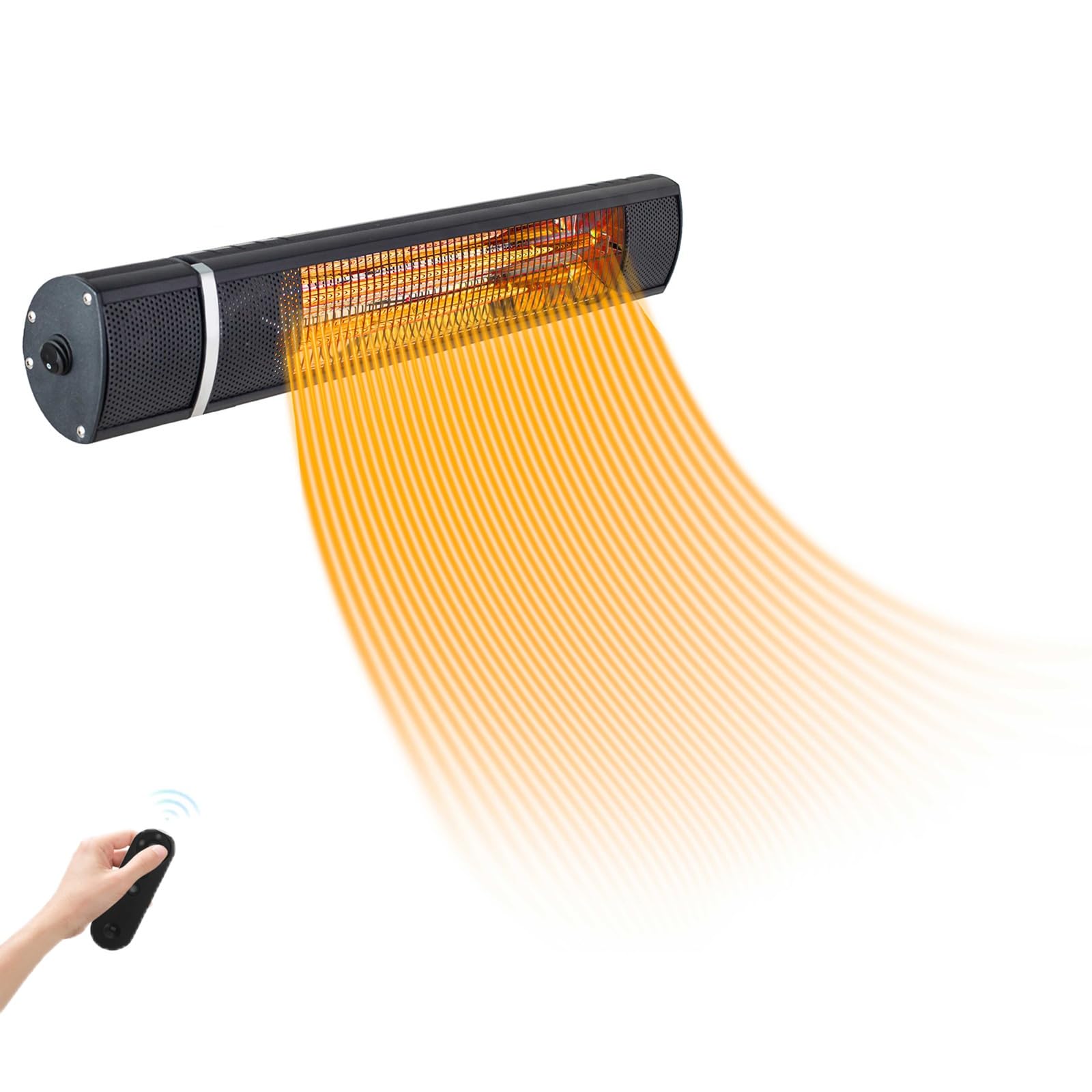 Amazon | ZAPJQL 屋外ヒーター 電気ストーブ 1秒速暖 省エネ 高速暖房