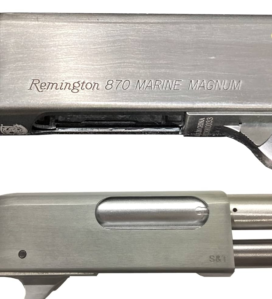 Amazon | S&T M870 ミディアム エアーショットガン(Marine