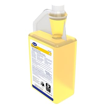 Diversey Prominence HD Floor Cleaner, AccuMix, 32 oz, 6 Pack | Removes Soils and Oils, Fast Emulsifying Action, Film Free Drying, No Rinse Required, Daily Maintenance Use