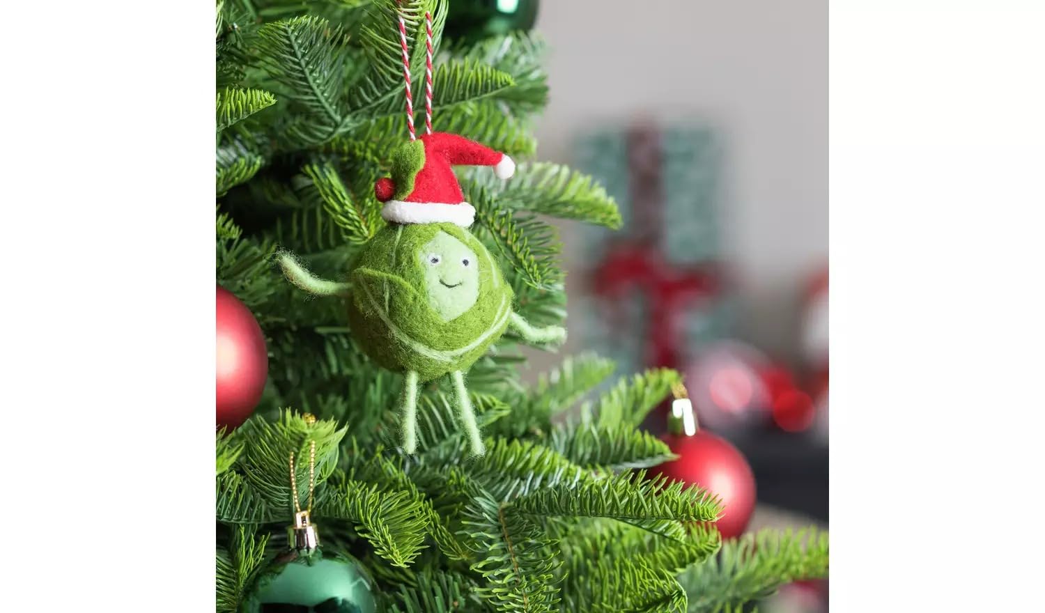 Aidni Green Comic Relief Sprout Christmas Tree Decoration