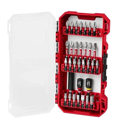 Milwaukee Electric Tool 48-32-4004 Shockwave Heavy Duty Impact Driver Bit Set, 32 Pc