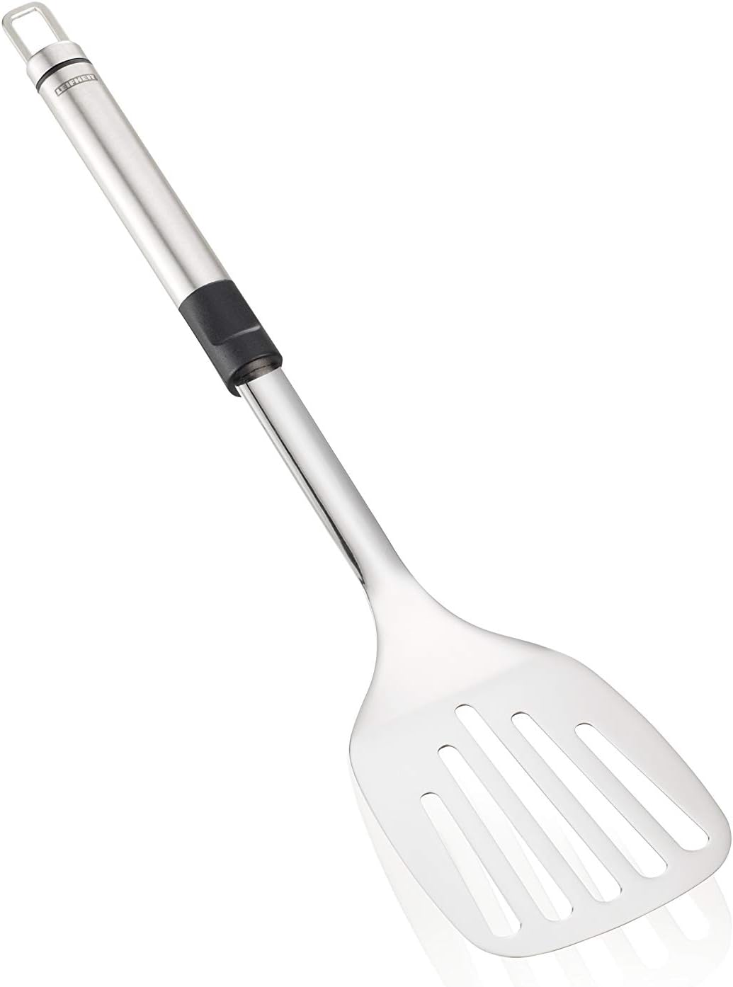 Leifheit Spatula Proline Metal and Plastic, Dishwasher Safe, Sterling