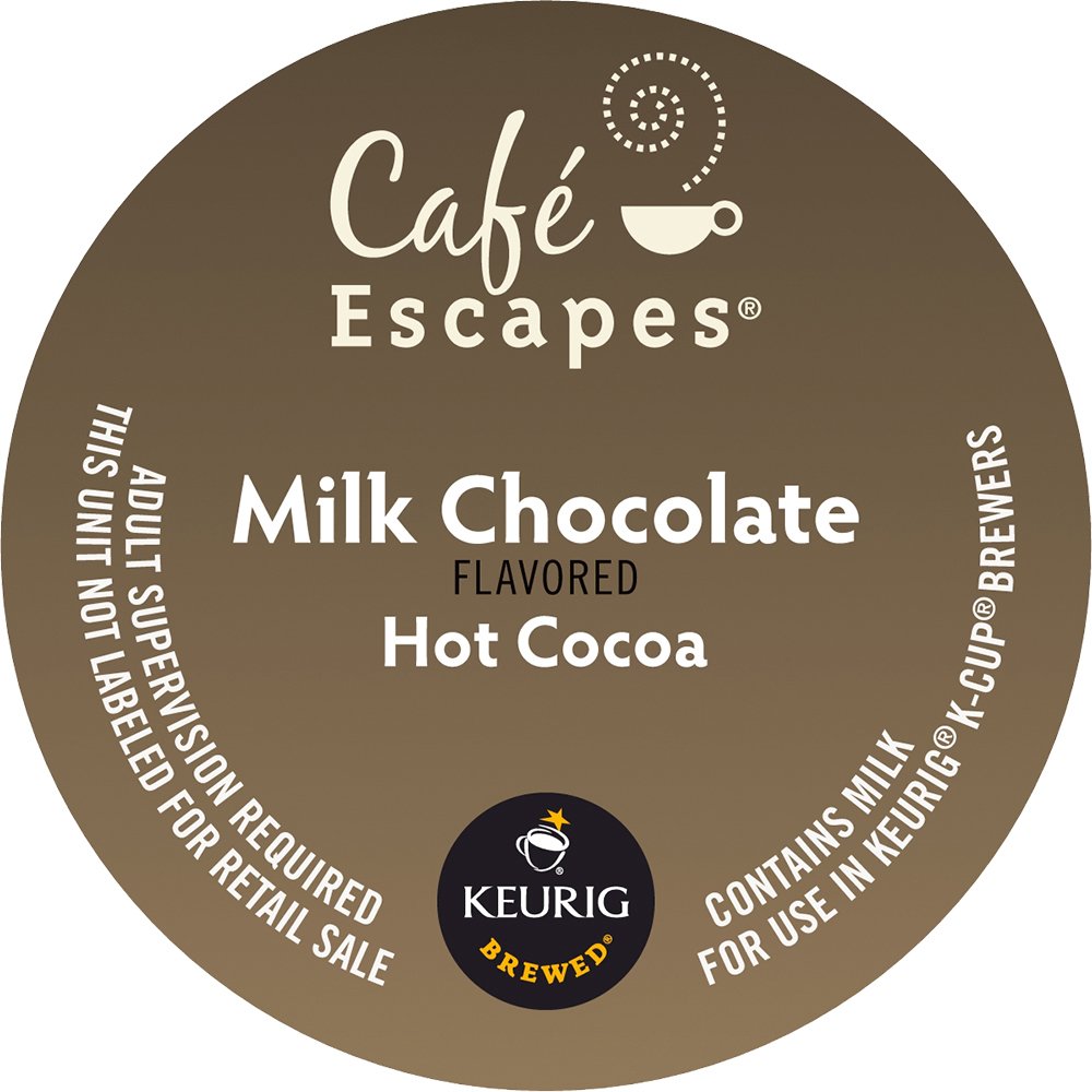 Keurig, Cafe Escapes, Chai Latte, K-Cup packs, 50 Count