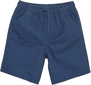 كيابي شورت برمودا سادة للاولاد BFV21، ازرق