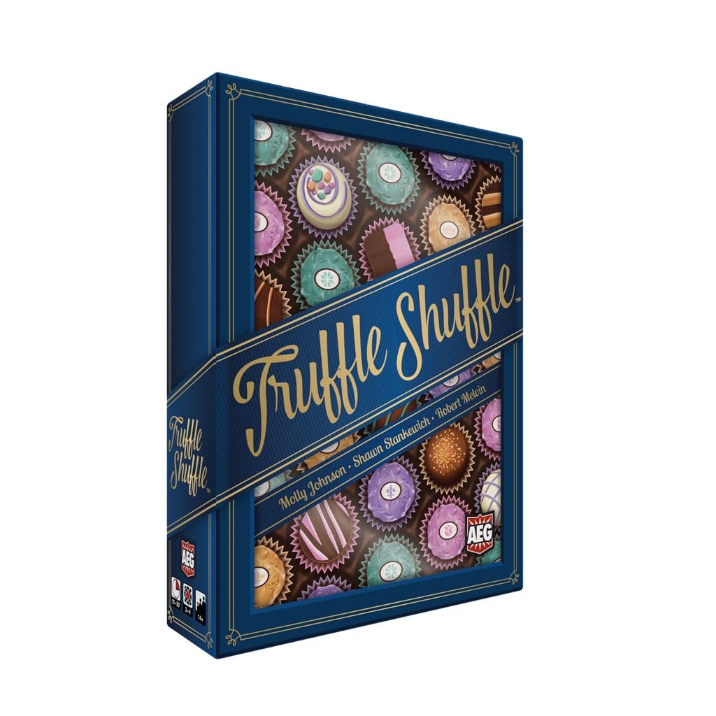 Alderac Entertainment | Truffle Shuffle Card Game in English for All Family | Strategic Competitive Game for 2-4 Players | Quick Playing, Card-Drafting Game