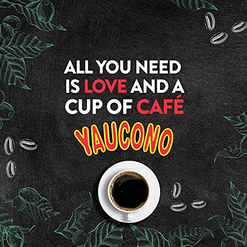 Yaucono Espresso De Oro Ground Coffee Can, Arabica, Dark Roast, Fine Grind, 8.8 Ounce (Pack of 1)