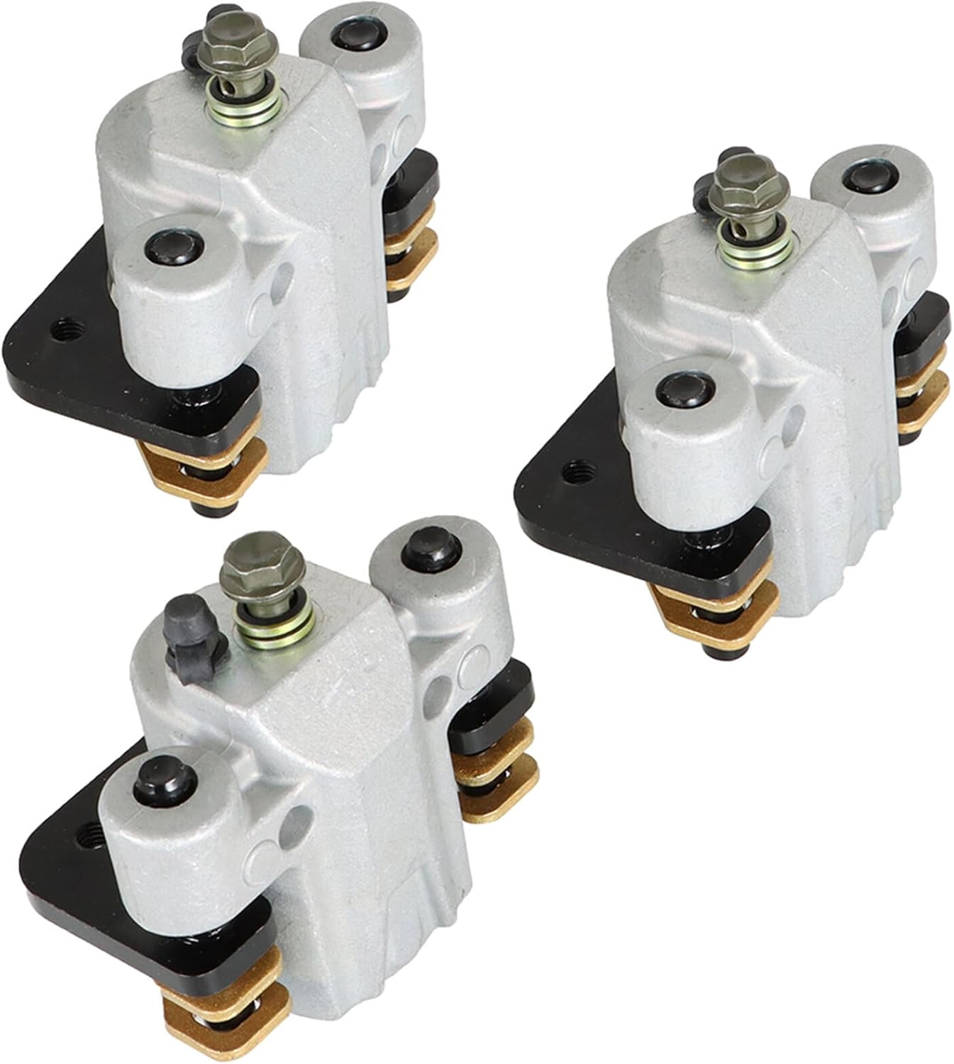 WFLNHB Front and Rear Brake Calipers Replacement for 2003-2017 ArcticCat 250 300 400 450 500 550 700 1000 S