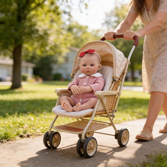 Muñeca Reborn 18 Pulgadas Cuerpo Suave Pesado miniatura 8