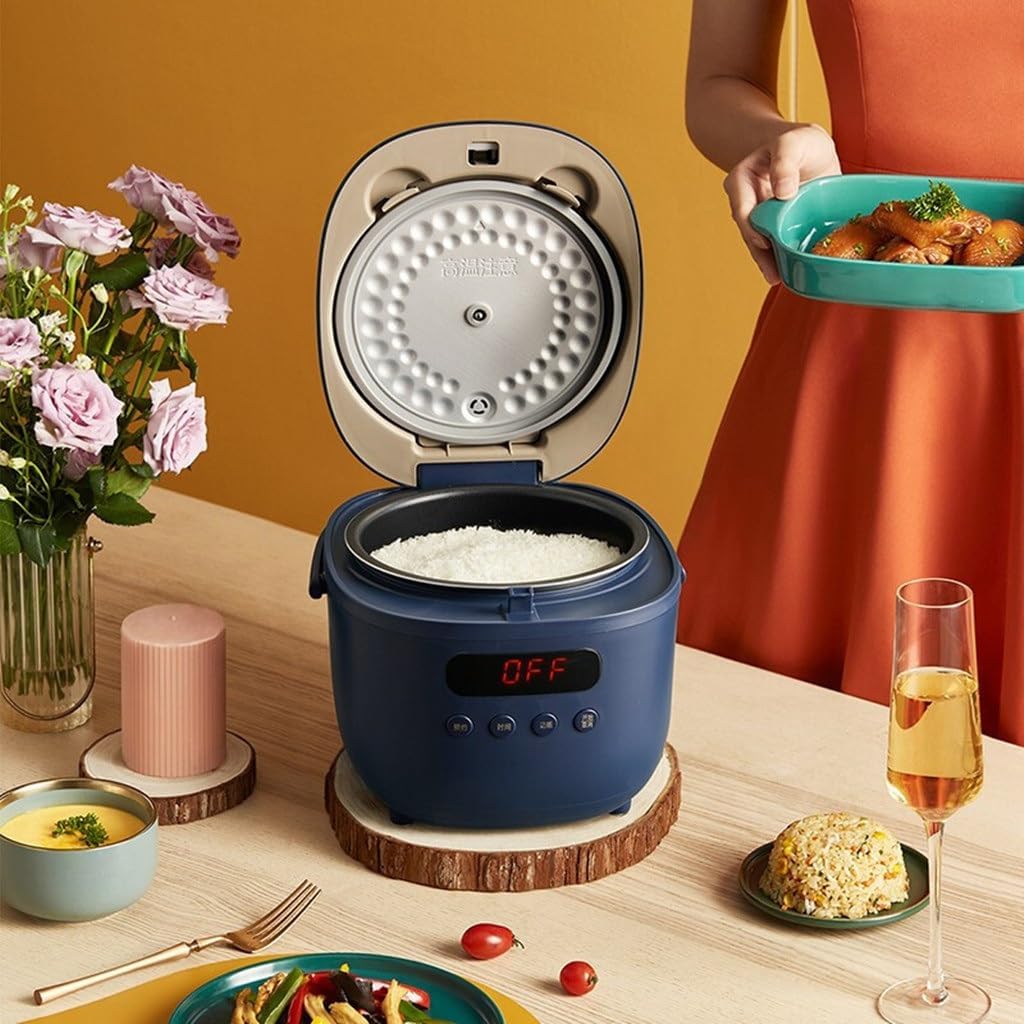 Mini Rice Cooker 2L Multi-functional Intelligent Reservation Heat Preservation Soup Porridge