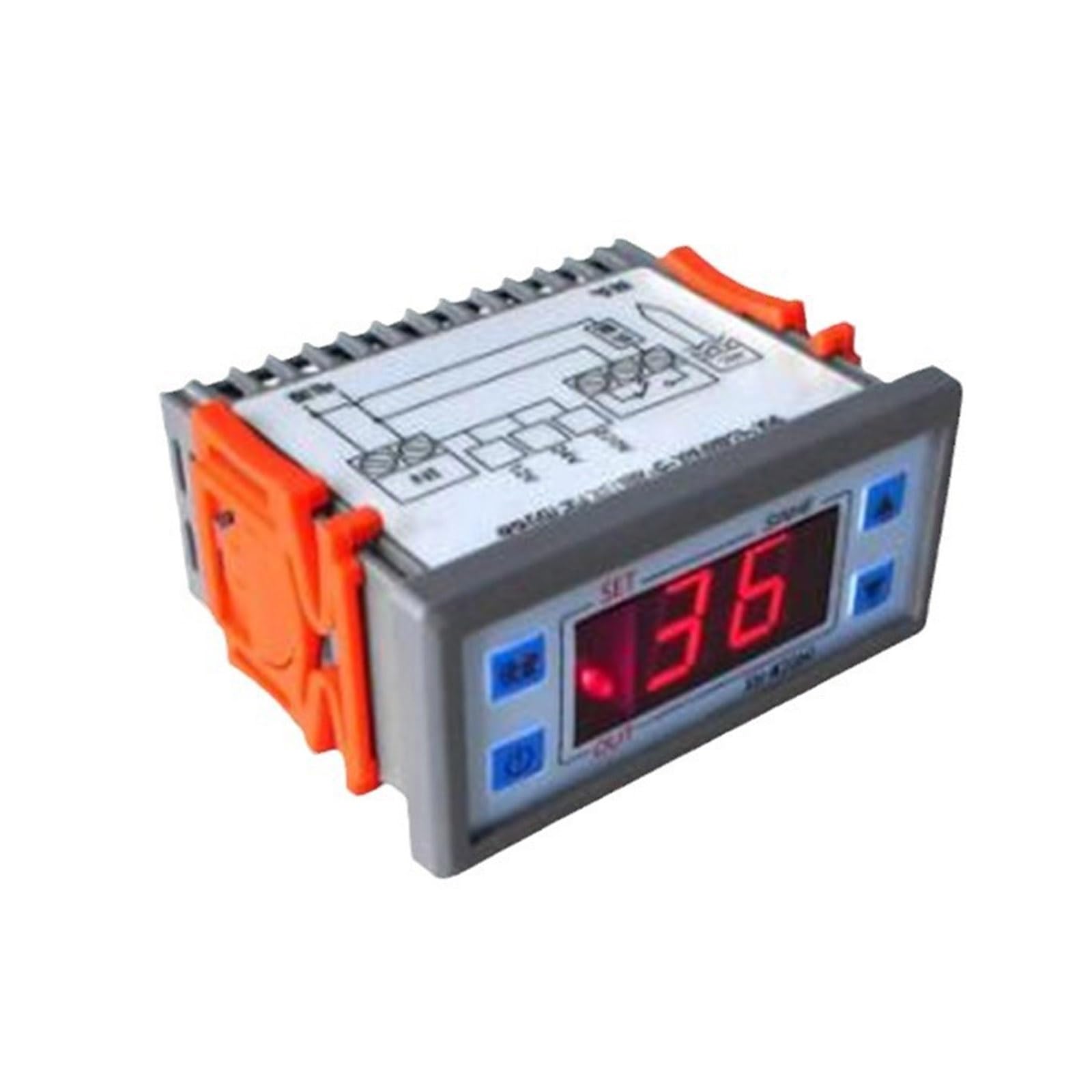 Buxuaaaa Temperature Regulator Temperature Control Unit Suitable for Accurate Climates Control in Cooling and Heating Systems Controller