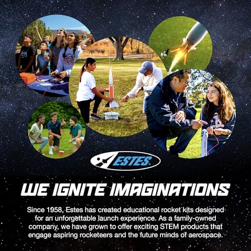 Estes 1292 Wizard Rocket-Building Kit, Intermediate Flying-Rocket-Model Kit for Ages 10+ - Image 7