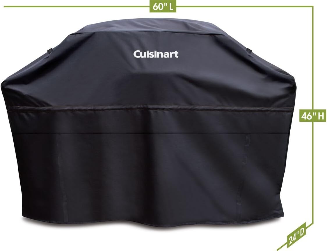 Cuisinart Propane Gas Grill + Heavy-Duty Barbecue Grill Cover