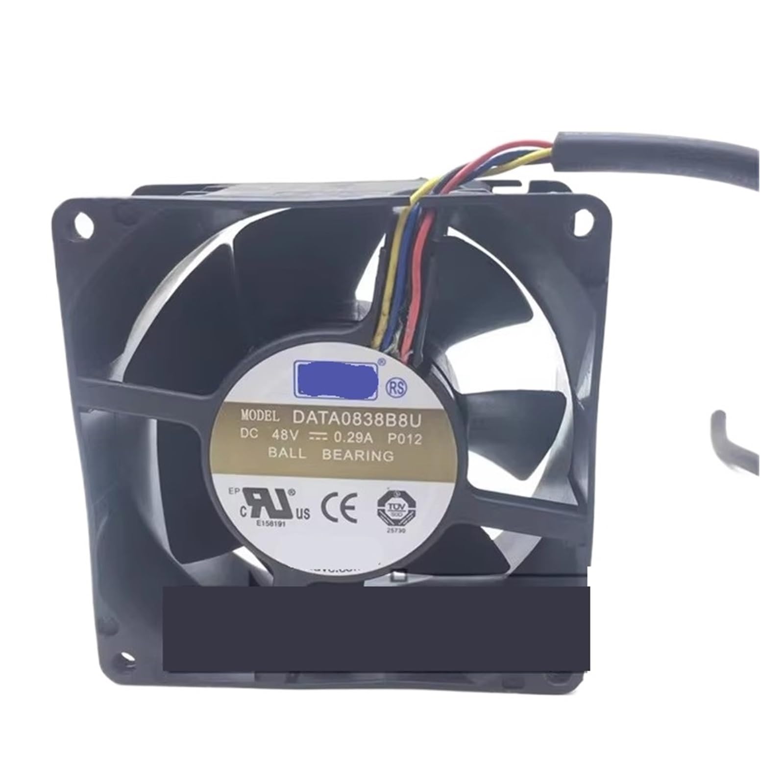 ZBWZXBDJ DATA0838B8U 80 * 80 * 38MM 8CM 48V 0.29A 4-wire Cooling fan