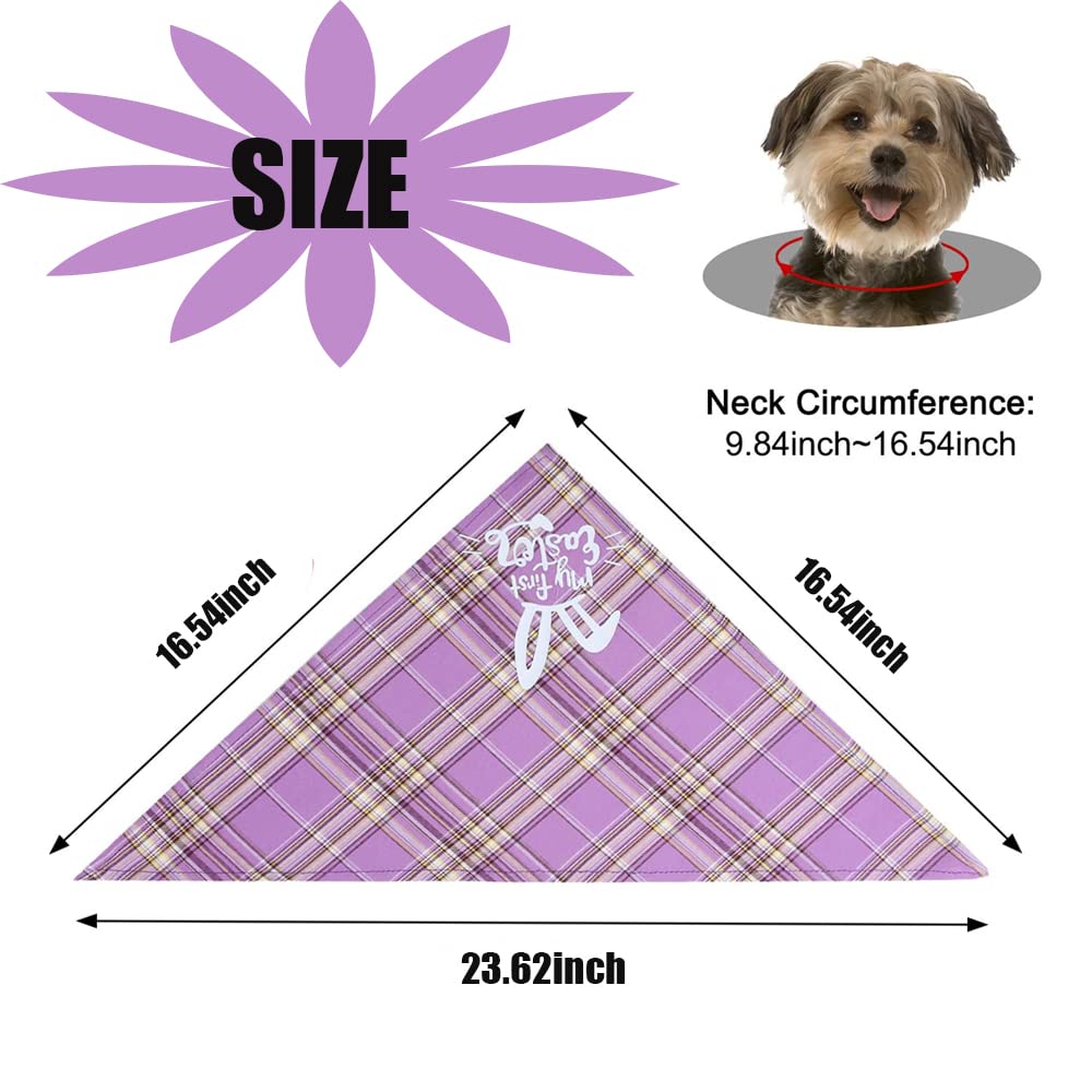 Verstelbare driehoekige bandana's en hoofddoek met zonnebloempatroon - hondensjaals en wasbare slabbetjes voor kleine, middelgrote en grote honden en katten - perfect cadeau voor jongens of meisjes