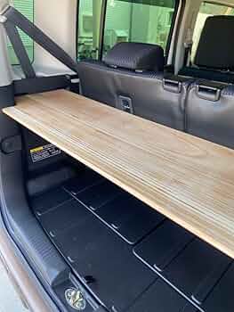 Amazon.co.jp: 新型ハスラー用ラゲッジボード 木製 塗装済み ワイド