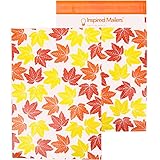 Inspired Mailers Poly Mailers 10x13 Autumn Leaves – Pack of 100 – Unpadded Shipping Bags