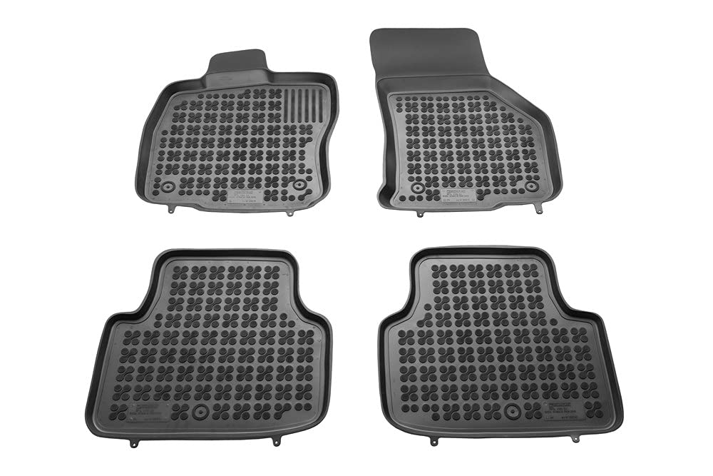 MTM Alfombrillas Goma para Skoda Octavia IV Wagon (Tambien Plug-in Hybrid) 2020-2024, Tipo Cubeta a Medida Antideslizante con Borde 5 cm, cód. 3D 8898