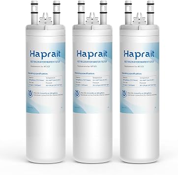 WF3CB Water Filter Replacement, HP006 Compatible with Frigidaire WF3CB, Pure Source 3, WF425, 706465, 242069601, 242086201, 242017800, Height 9 inches, 3 Count