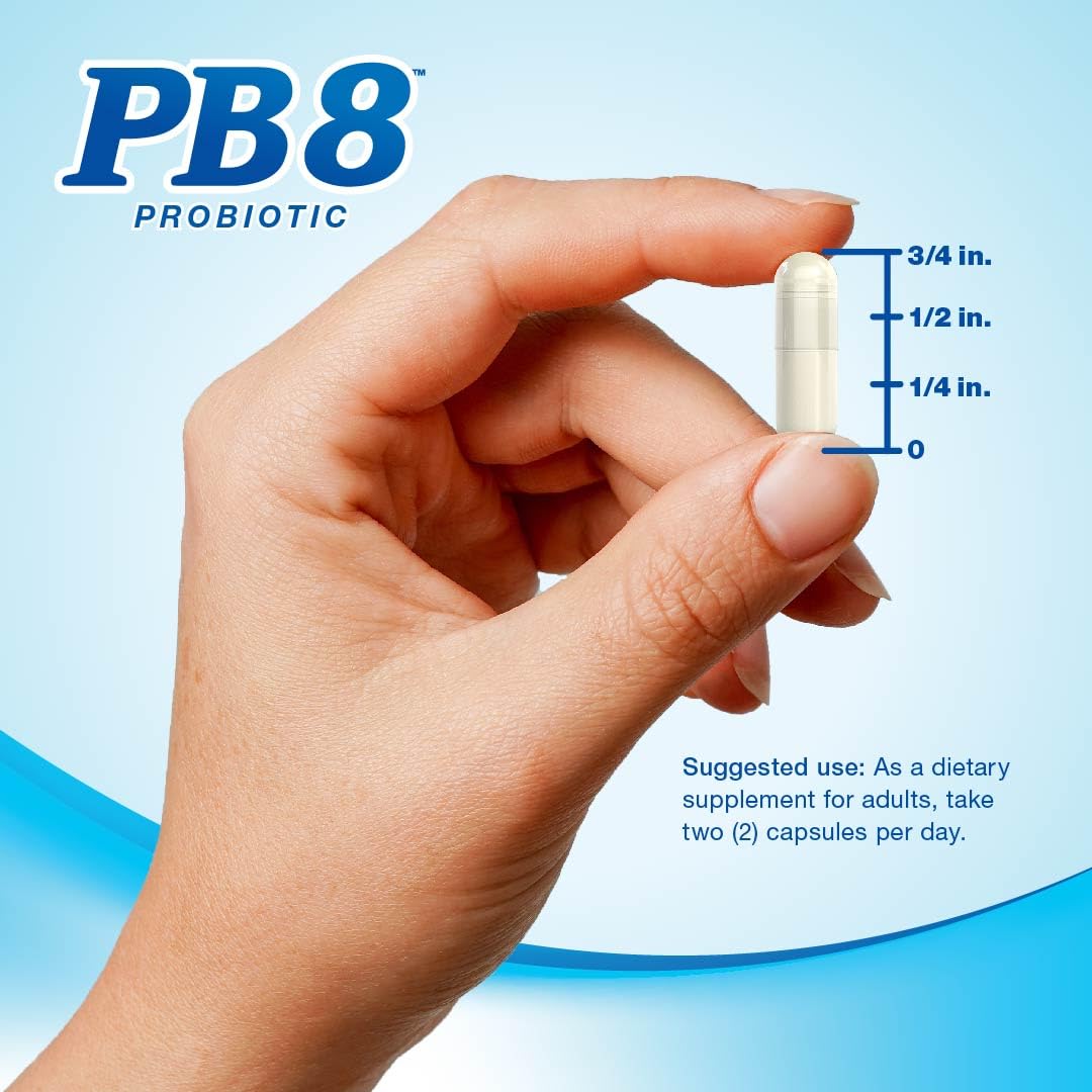 PB8 Probiotic | 14 Billion CFU | 120 Capsules | 8 Strains — Amazon image 8