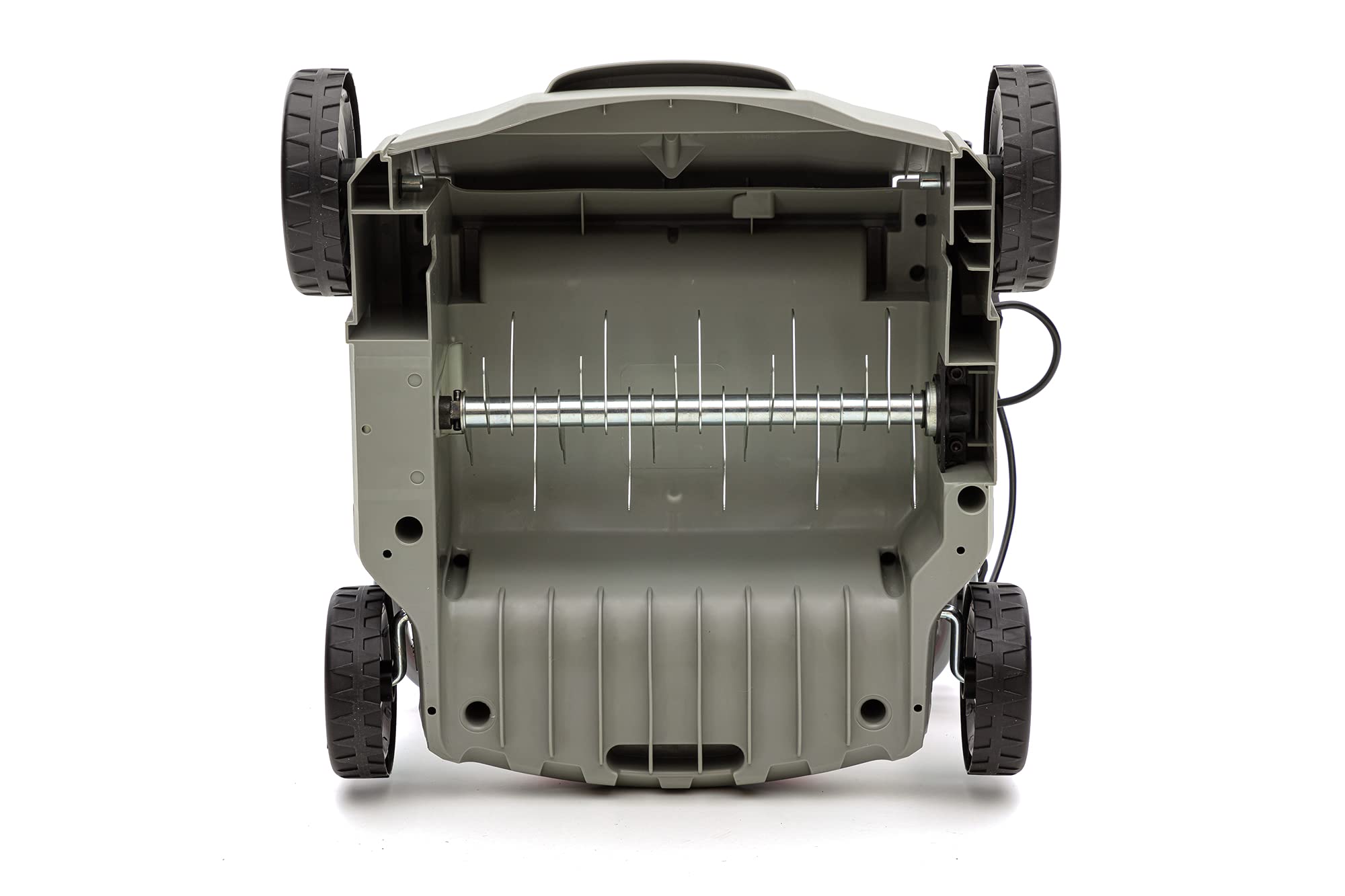 IKRA escarificador y aireador eléctrico IEVL 1738, Incl. rascador para Malas Hierbas