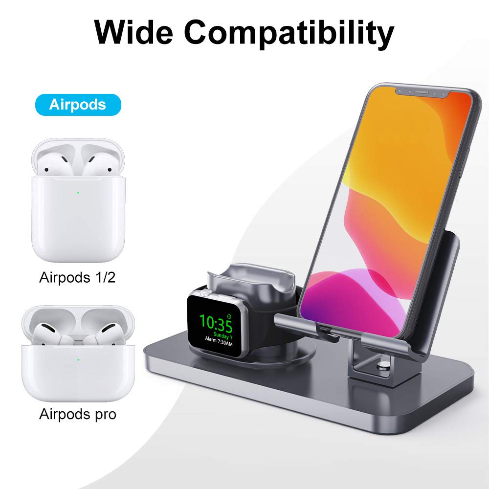 Koaoyo3 In 1 Charging Stand Iwatch Charg Buy Online In India At Desertcart