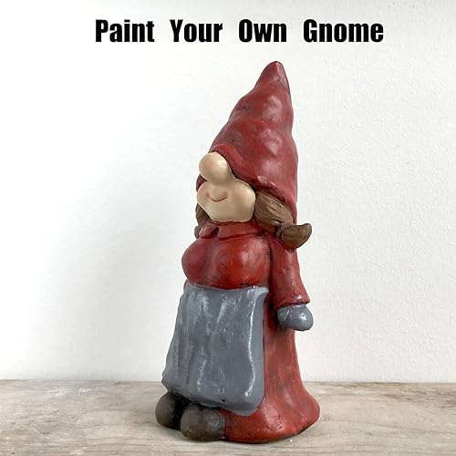 Miniatura 4 de Estatuas de gnomos de dedo medio para decoración al aire libre, divertidas decoraciones de bruja, césped, patio, inauguración de la casa, Navidad,