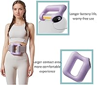 Vista 6 de Anillo multifuncional para fascia de cuerpo completo, ajuste de 8 velocidades, máquina moldeadora de cuerpo recargable inalámbrica, para relajación