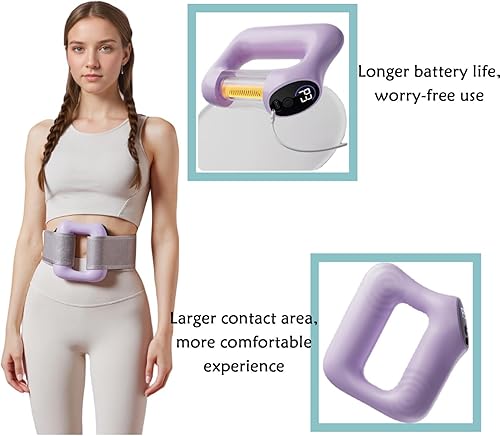 Miniatura 6 de Anillo multifuncional para fascia de cuerpo completo, ajuste de 8 velocidades, máquina moldeadora de cuerpo recargable inalámbrica, para relajación
