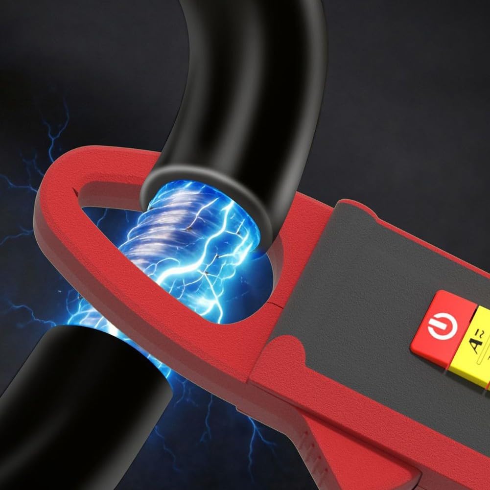UX2 Digital Clamp Meter 200A AC DC Corrente Tester True RMS Auto Ranging Multimetro con Rilevamento NCV per Cablaggio Elettrico 23mm Jaw