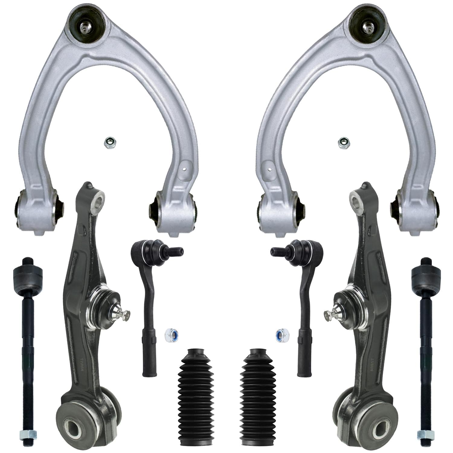Detroit Axle - 10pc Front End Control Arms Kit for Mercedes-Benz CL500