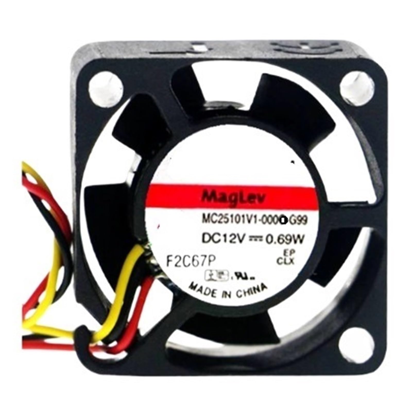 PEQYUACTE MC25101V1-0000-G99 12V 0.69W Cooling Fan