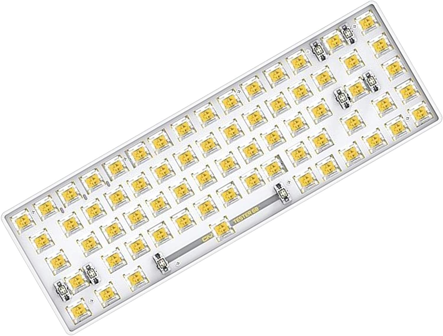 Amazon | Tester68メカニカルキーボードキットラップトップPC用