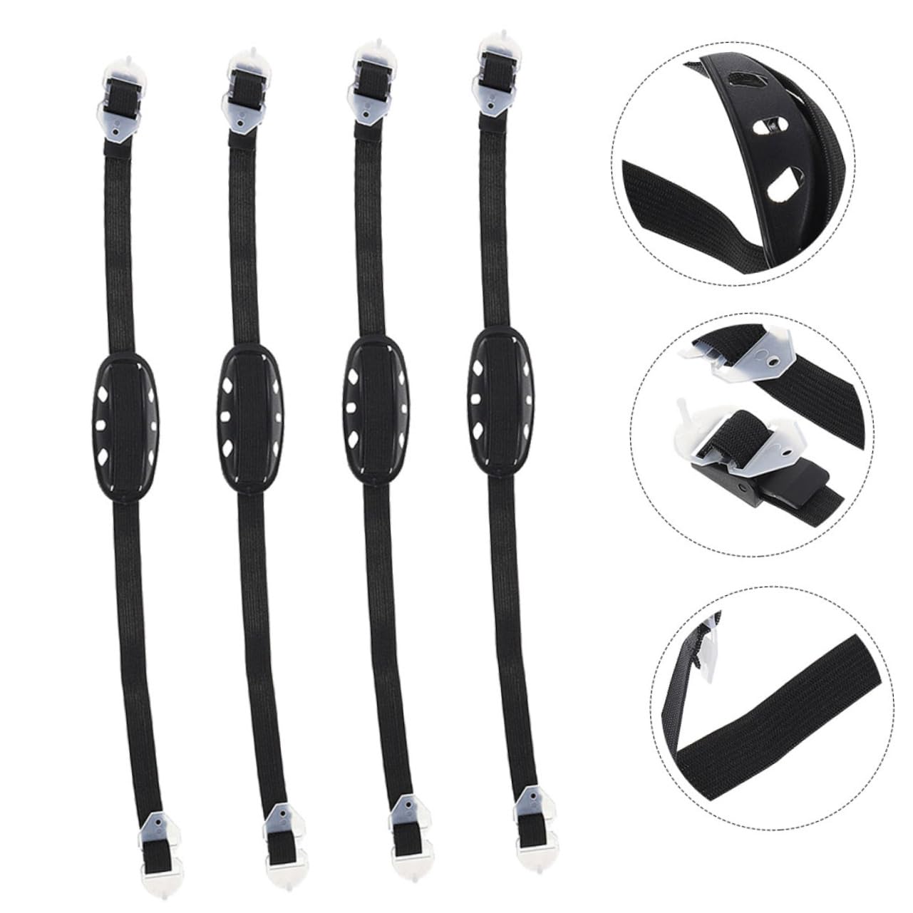 Tofficu Correa para La Barbilla del Casco Mentón Accesorios para Cascos Mandíbula Construcción Cubrir Ramillete Estupendo Correa De Casco Ajustable Tapa Poliéster