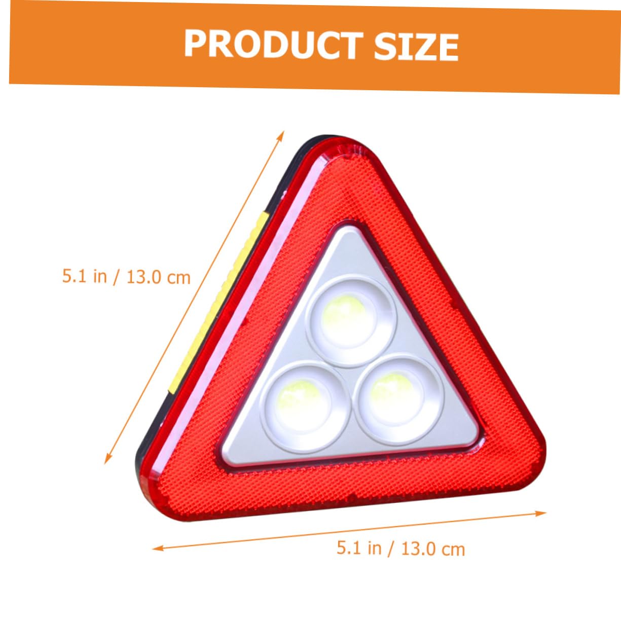 Gatuida Triangolo Stradale Riflettente Luce Led Per Auto Triangolo Di Sicurezza Stradale Per Emergenze Omologato