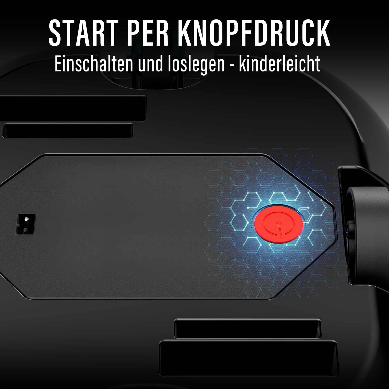 STARRYBOT Kabelloser Poolroboter mit Zwei hocheffizienten Motoren, 15 Kpa Starke Saugleistung, Selbstparkfunktion, Smart-LED-Anzeige, Poolsauger für Flachboden-Pools bis zu 84 m² (Grau)